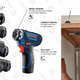 Bosch 12V Drill and Cordless Electric Screwdriver Kit | $117 | Amazon | Extra $6 off at checkout with no-rush shipping